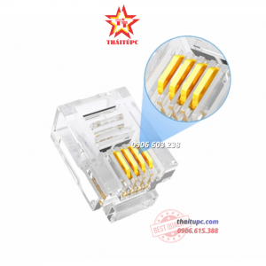 Đầu DT 4 LiNE 6P4C OT26TP UNITEK