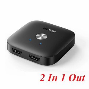 Bộ Gộp Cổng HDMI 2 vào 1 Hỗ Trợ 4K@60Hz Ugreen 80126