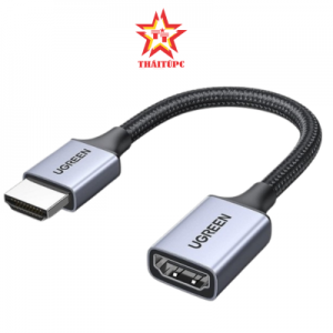 Cáp mở rộng tín hiệu HDMI 2.1 âm-dương dài 15cm 8K@60Hz Ugreen 15518 cao cấp