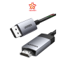 cap-chuyen-doi-displayport-to-hdmi-dai-2m-ho-tro-4k60hz-2k144hz-1080p240hz-ugreen-15774-cao-cap - ảnh nhỏ 6