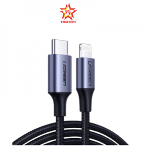 Cáp sạc USB Lightning chuẩn MFi Ugreen 60157 Dài 1.5M (Vỏ nhôm) Chính Hãng