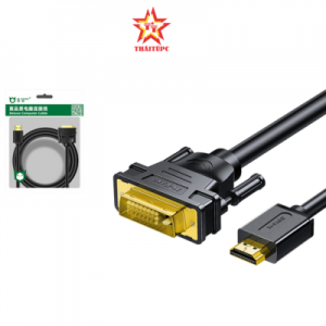 Cáp HDMI to DVI (DVI to HDMI) 1.5m M-Pard MH019 (2 chiều) (24-1)