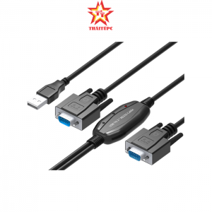 CÁP USB2.0 RA 2 CỔNG RS232 MD114 M-PARD