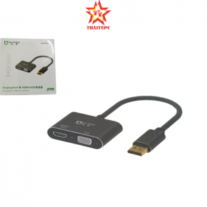 CÁP DISPLAYPORT RA HDMI/VGA MD122 M-PARD