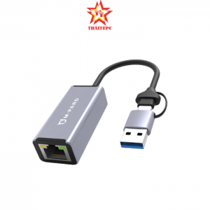 DÂY CÁP USB/TYPE-C RA LAN 1000M 20CM MD082 M-PARD