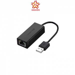 Cáp USB to Lan 2.0 cho Macbook, pc, laptop hỗ trợ Ethernet 10/100 Mbps Ugreen 20254 cao cấp