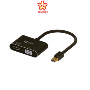 CÁP MINI DISPLAYPORT RA HDMI/VGA MD123 M-PARD