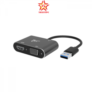 CÁP CHIA USB 3.0 -> VGA + HDMI + AUDIO MD019 M-PARD