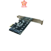 card-pci-e-2-port-sata3-0-dtech-pc0193 - ảnh nhỏ  1