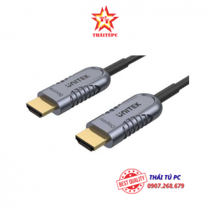 CÁP HDMI 2.1 DÀI 15M SỢI QUANG 8K C11029DGY (HỖ TRỢ PS5 4K @ 120HZ)