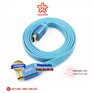 Cáp HDMI  Unitek 1.4 (1.5m) (Y-C 154) (Dây Dẹp)