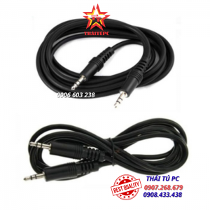 CÁP LOA AUDIO 3.5MM RA 3.5MM 1,5m - 3m - 5m - 10m -15m - 20m