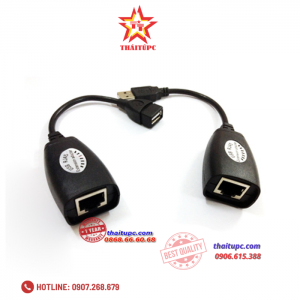 BỘ CÁP NỐI DÀI USB QUA CÁP MẠNG LAN RJ45 45M CÓ KHUẾCH ĐẠI TÍN HIỆU