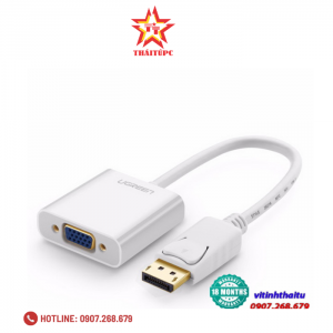 Cáp chuyển Displayport to VGA cao cấp Ugreen 20416