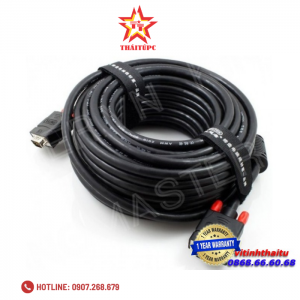 Cáp VGA Unitek LCD 3C+6 (25m)  (Y-C 509G)