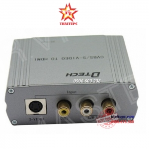HỘP CHUYỂN TÍN HIỆU MULTI AV HDMI DTECH DT-7005