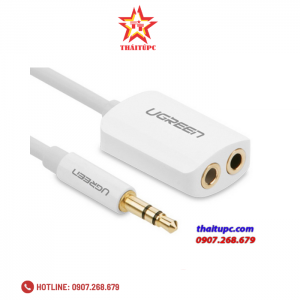 Cáp chia Audio từ 1 ra 2 đầu 3.5mm Ugreen 10738