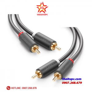 Cáp AV hoa sen 2 đầu RCA dài 3m Ugreen 10519